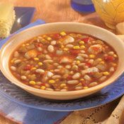 Come home to this savory soup, made in the slow cooker with tender chicken, white beans, sweet corn and salsa.