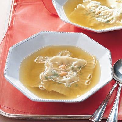 Stuffed-Noodle Soup
