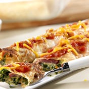 Ham and Spinach Fiesta Crêpes
