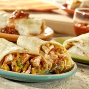 Oven-Fried Chicken Chimichangas