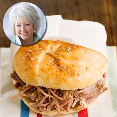 Paula Deen BBQ Sandwich