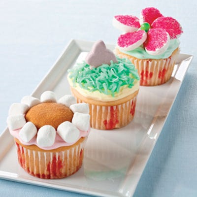 Flower Garden Cupcakes