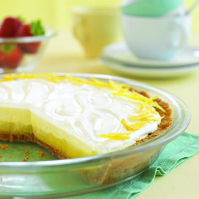 Triple-Layer Lemon Pie