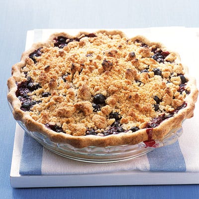 Fruit Pie with Crumb Topping
