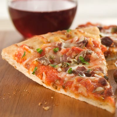 Pizza Puttanesca Arrabbiata