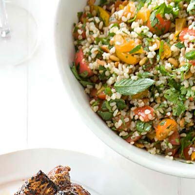 Nutty Brown-Rice Tabbouleh Recipe