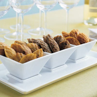 Trio of Savory Madeleines