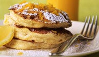 Cottage Cheese Pancakes with Lemon
