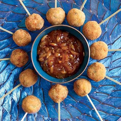 Fried Chicken Kebabs (Ganderi Kebab)