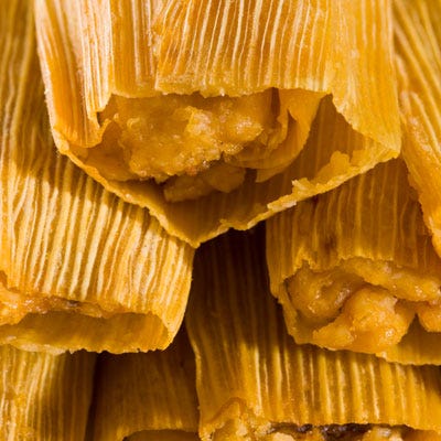 Tamales with Black Beans