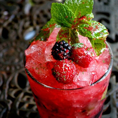 Jingle Bell Julep Cocktail
