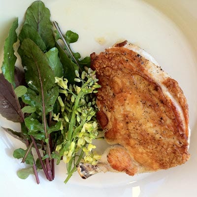 Pan-Roasted Breast of Chicken
