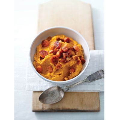 Roasted Sweet Potato and Carrot Puree