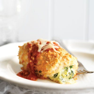 Chicken-Parmesan Bundles