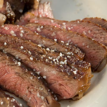 Seared Ribeye with Sea Salt