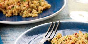 <p>"Quinoa is a miracle food," says Bruce Sherman. Native to the Andes Mountains, the nutty, protein-rich grain is now also grown in the U.S. Sherman tosses it with smoky bacon and toasted almonds to make a substantial side dish that's delicious with poached eggs or roasted chicken.</p><p><b>Recipe:</b> <a href="/recipefinder/bacon-quinoa-almonds-herbs-recipe" target="_blank"><b>Bacon Quinoa with Almonds and Herbs</b></a></p>