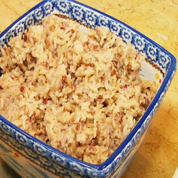 <p>In Cajun country, rice is almost always steamed.</p><p><b>Recipe:</b> <a href="/recipefinder/perfect-steamed-rice-recipe-top0411" target="_blank"><b>Perfect Steamed Rice</b></a></p>