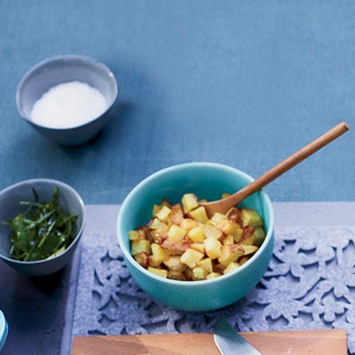 Pan-Fried Potato Croutons