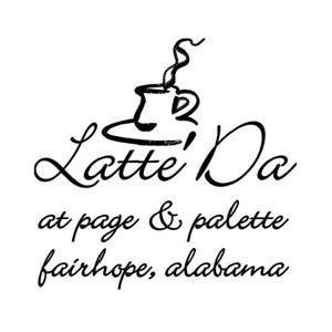 The owners of Page & Palette, a bookstore, can't take credit for writing the name of their store's coffee shop. That honor goes to one of their patrons, a naming contest winner who received a $25 gift certificate to the store. 