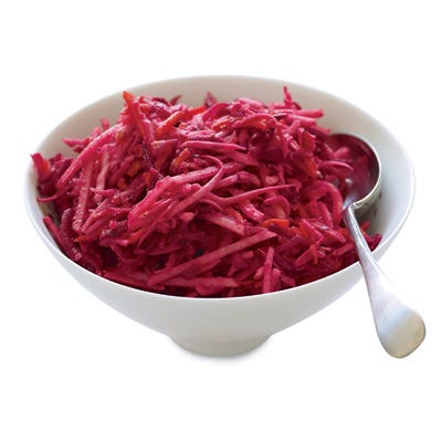 Fresh Horseradish Relish with Apples and Cranberries