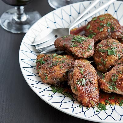 Spice-Rubbed Chicken Thighs