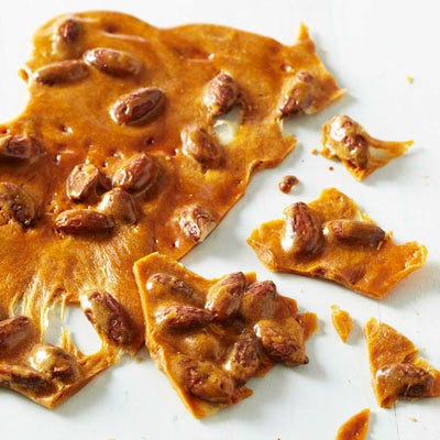 Smoked Almond Brittle
