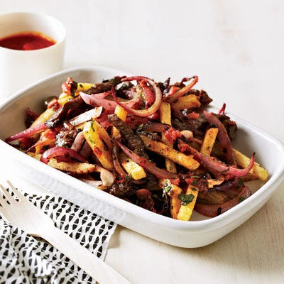 Peruvian Steak and Potato Stir-Fry