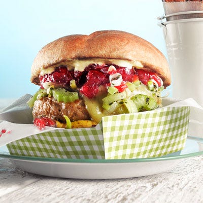Thanksgiving Turkey Burger