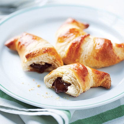 Easy Chocolate Croissants
