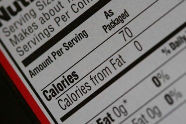 Are nutrition labels misleading?