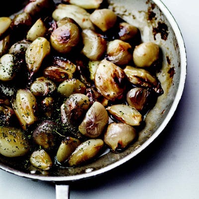 Mario Batali's Roasted Shallots Mario Batali's Roasted Shallots