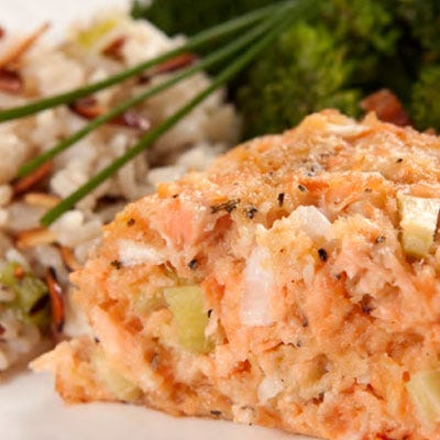 Garden Salmon Loaf