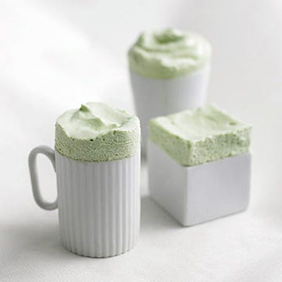 Frozen Green Tea Souffles