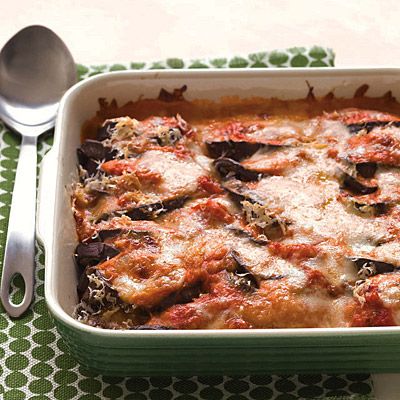 Lighter Eggplant Parmesan Recipe