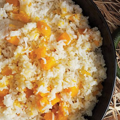 <p>Serve this Halloween-appropriate butternut squash and rice side dish with chicken-vegetable Cauldron Curry.</p><p><b>Recipe:</b> <a href="/recipefinder/squeamish-squash-rice-recipe-mslo1011" target="_blank"><b>Squeamish Squash with Rice</b></a></p>