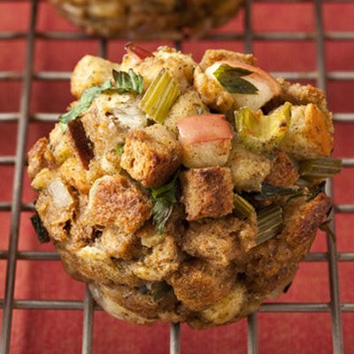 Rachael Ray's Apple and Onion Stuffin' for a Stuffin' Loaf or Muffins