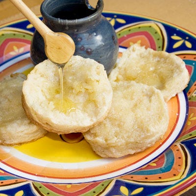 Biscuits with Butter and Honey