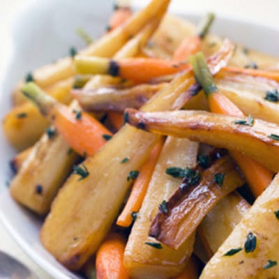 Roasted Carrot and Parsnip Salad Recipe