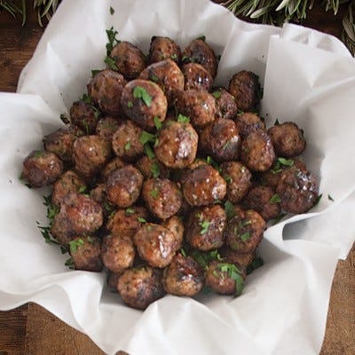 Meatballs with Fresh Tomato Sauce