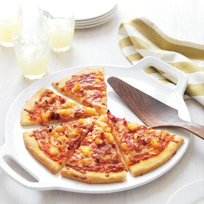 Ham and Pineapple Pizza