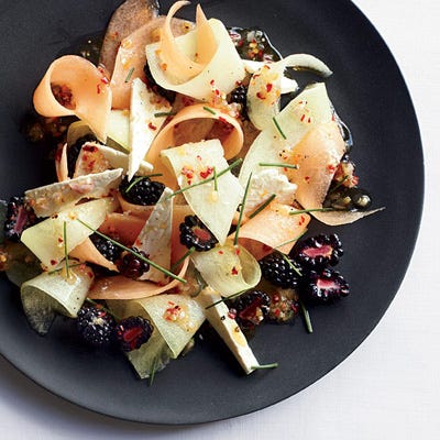 Melon, Berry, and Feta Salad