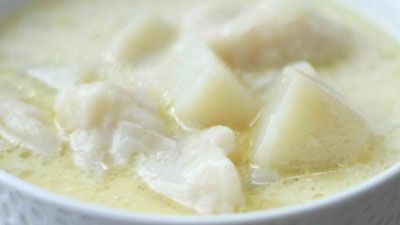 Creamy Knoephla Soup (Potato and Dumplings) – State of Dinner