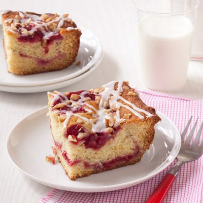 Spiced Cranberry Coffee Cake