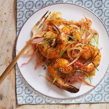 Vadouvan Curry Shrimp