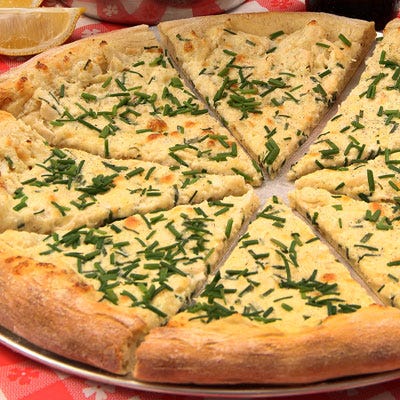 Crab Cake Pizza