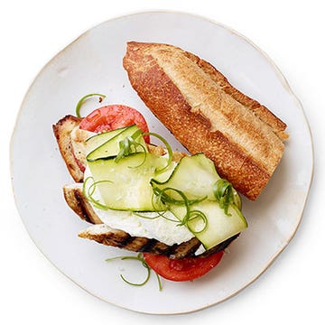 Lemony Chicken and Zucchini Sandwiches