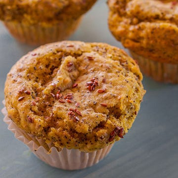 Lemon-Poppy Flax Seed Muffins
