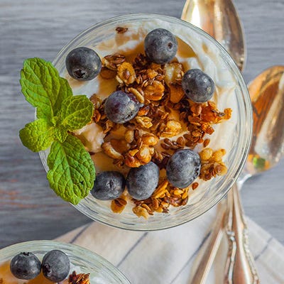 Flax Seed Granola Parfait Flax Seed Granola Parfait