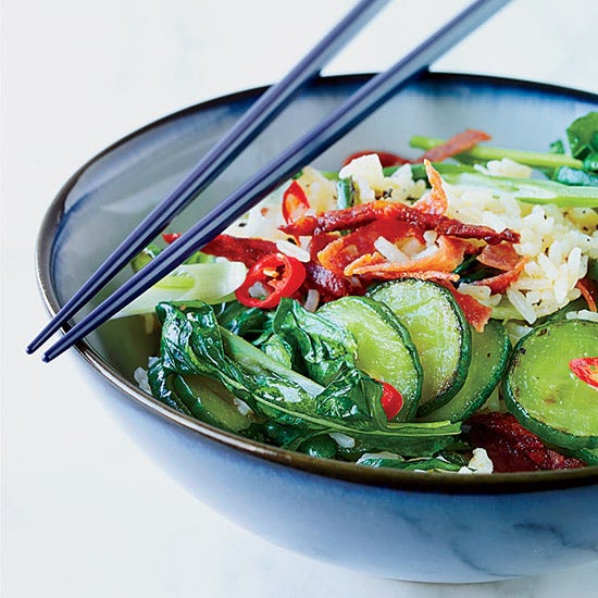 Cucumber Fried Rice