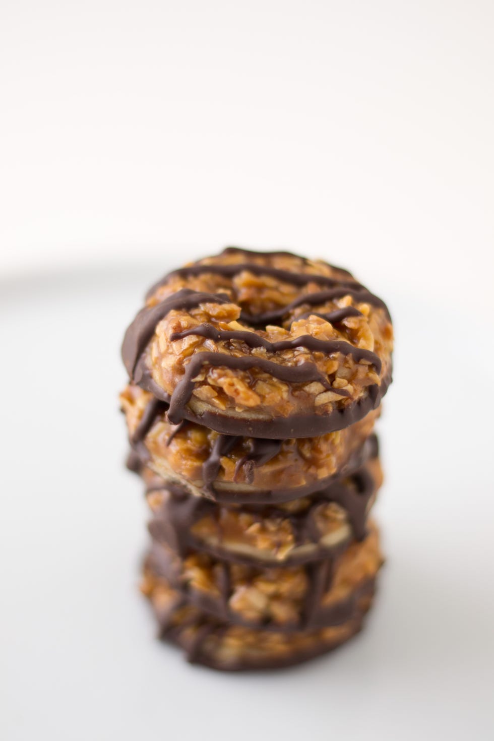 Chewy Chocolate Coconut Cookies Samoas Recipe